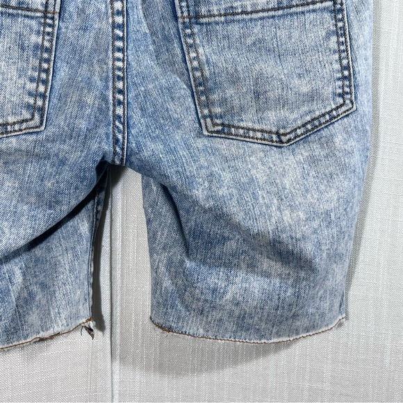 Carmar Acid Washed Denim Jean Shorts Size 26 - Picture 11 of 16